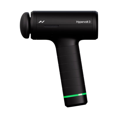 Hyperice Hypervolt 3.0 massage gun in use