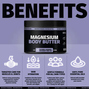 Coach Soak Magnesium Body Butter — Lavender