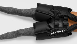 Normatec Elite Hips worn