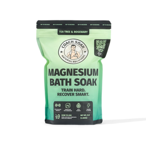 Coach Soak Magnesium Bath Soak — Tea Tree & Rosemary