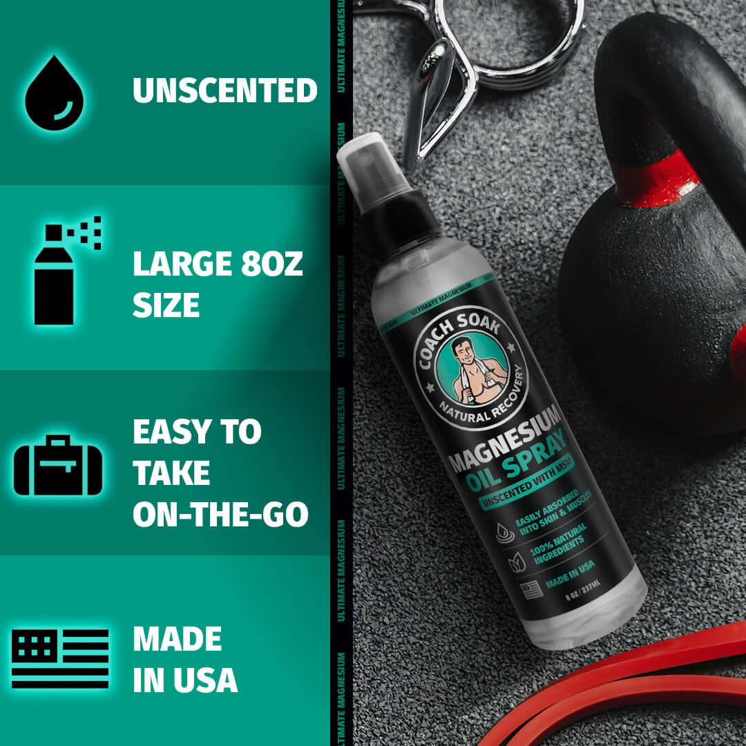 Coach Soak Magnesium Oil Spray