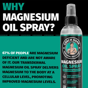 Coach Soak Magnesium Oil Spray