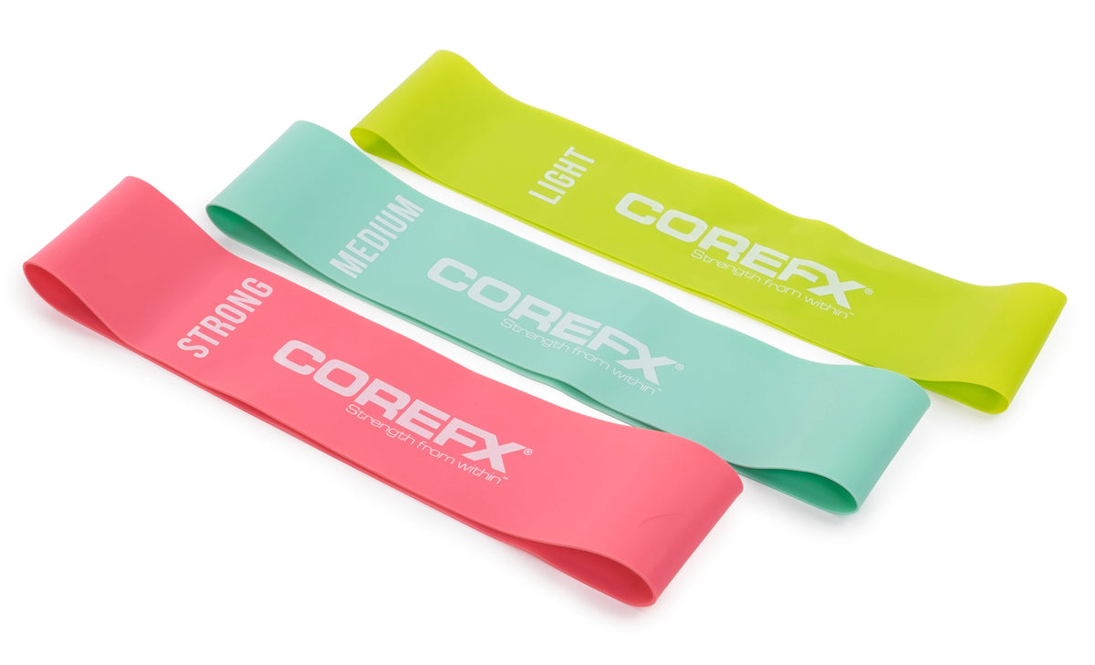 COREFX Mini Band Set 5-Pack resistance bands